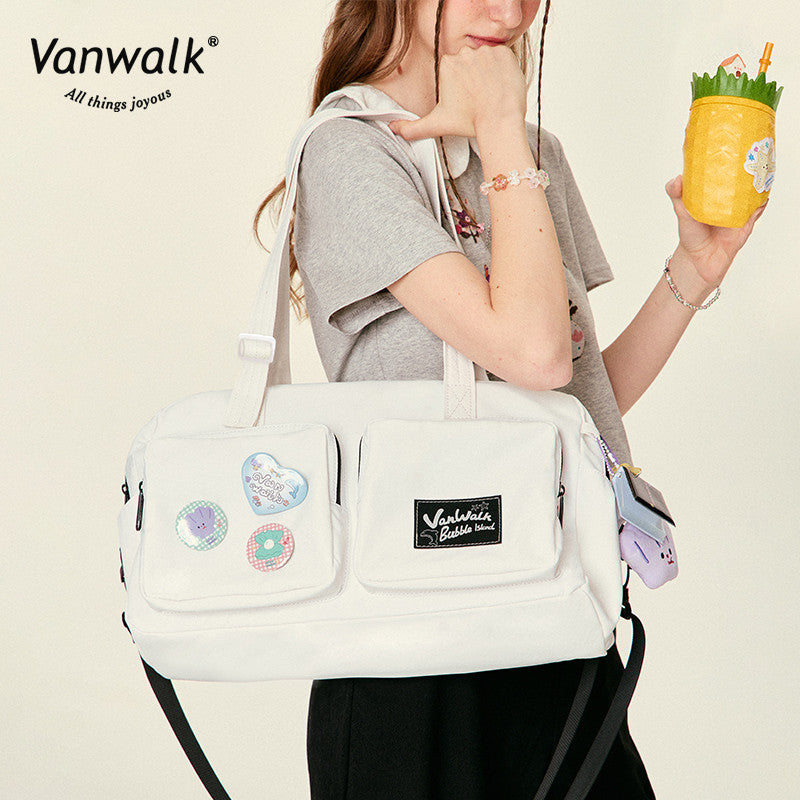 Vanwalk Water-Resistant Bubble Island Series Shoulder bag V2829